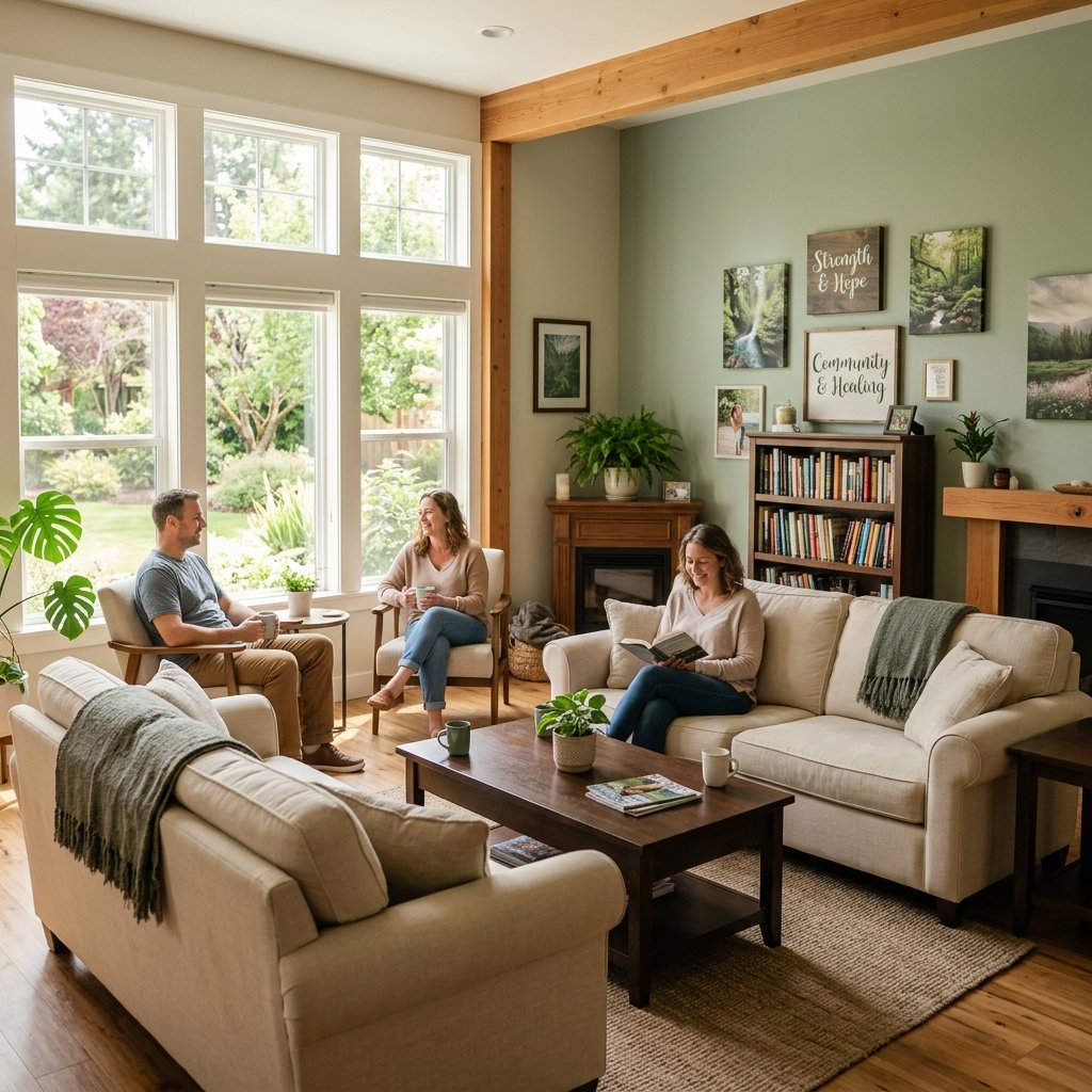 Canalside House Living Area